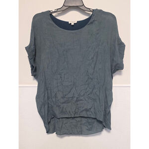 Women's Umgee Teal Green Short Sleeve Tee M